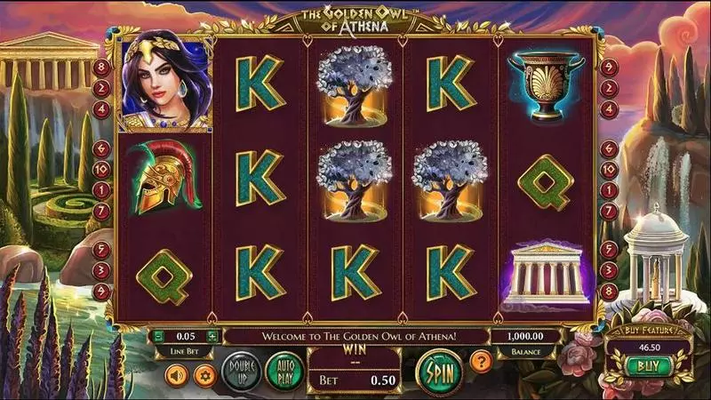 The Golden Owl of Athena slots Info and Rules