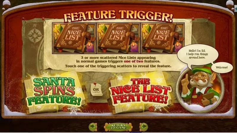 The Nice List slots Info and Rules