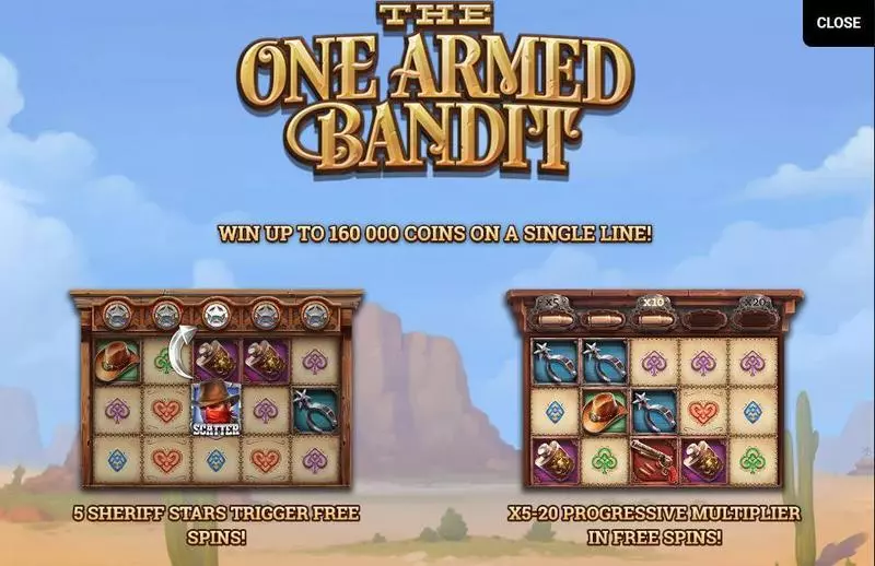 The One Armed Bandit slots Info and Rules