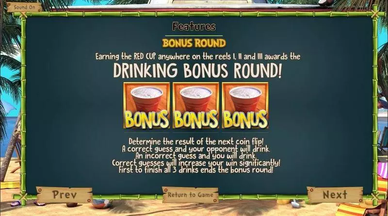 The Tipsy Tourist slots Info and Rules