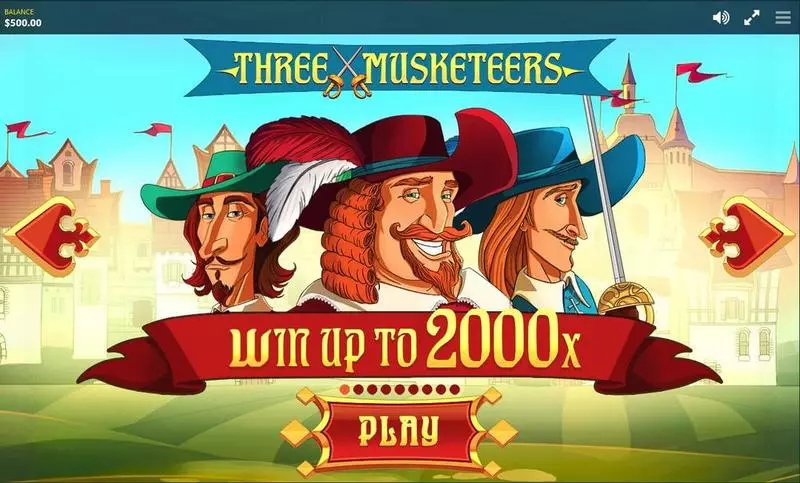 Three Musketeers slots Info and Rules