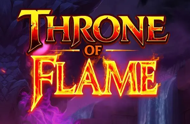 Throne of Flame slots Introduction Screen