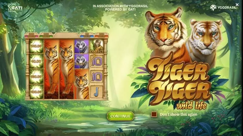 Tiger Tiger Wild Life slots Free Spins Feature