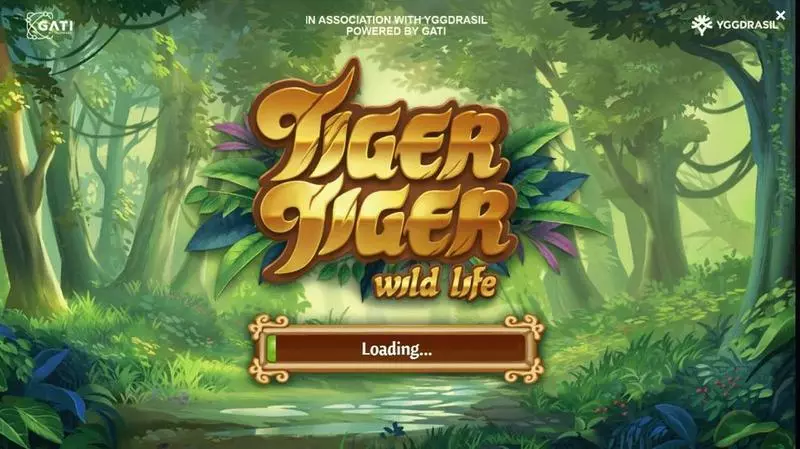 Tiger Tiger Wild Life slots Introduction Screen