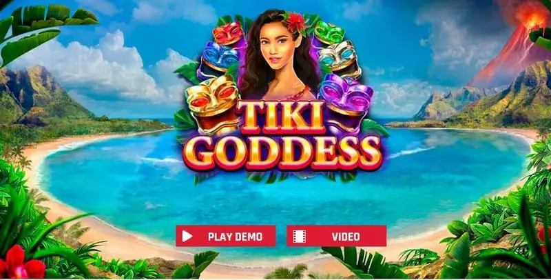 Tiki Goddess slots Introduction Screen