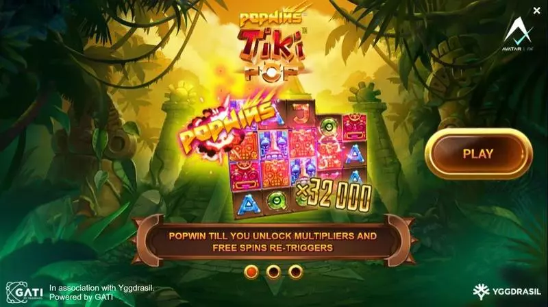 TikiPop slots Info and Rules