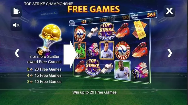 Top Strike Championship slots Bonus 2