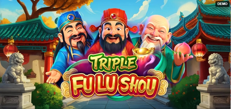 Triple Fu Lu Shou slots Introduction Screen