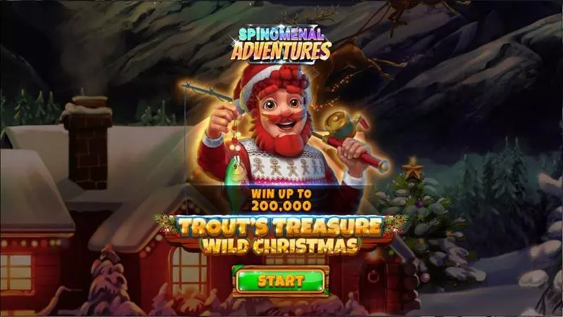 Trout’s Treasure – Wild Christmas slots Introduction Screen
