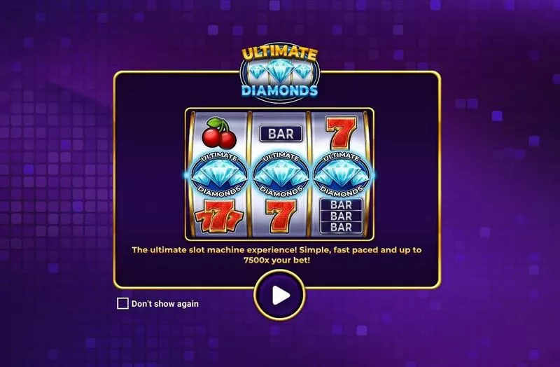 Ultimate Diamonds slots Info and Rules