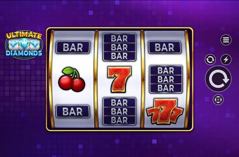 Ultimate Diamonds slots Main Screen Reels