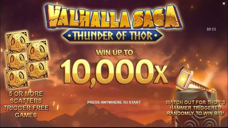 Valhalla Saga: Thunder of Thor slots Bonus 3