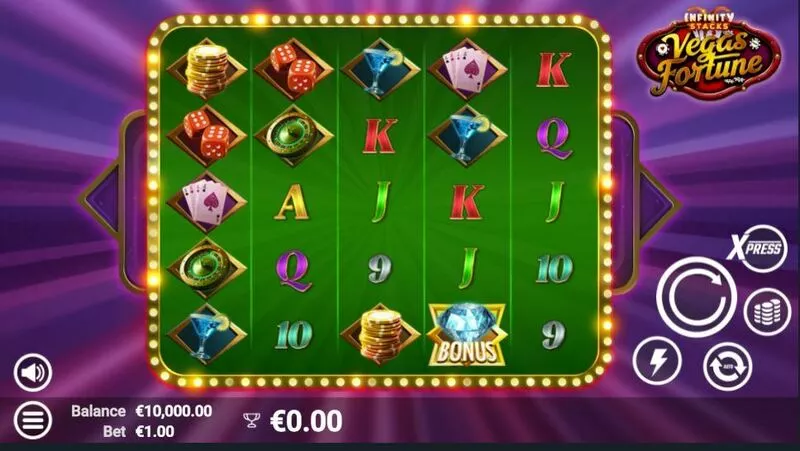 Vegas Fortune slots Main Screen Reels