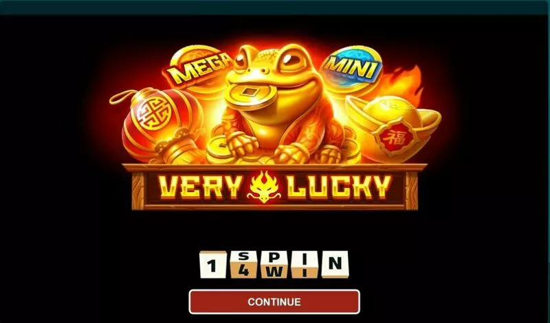 Very Lucky slots Introduction Screen