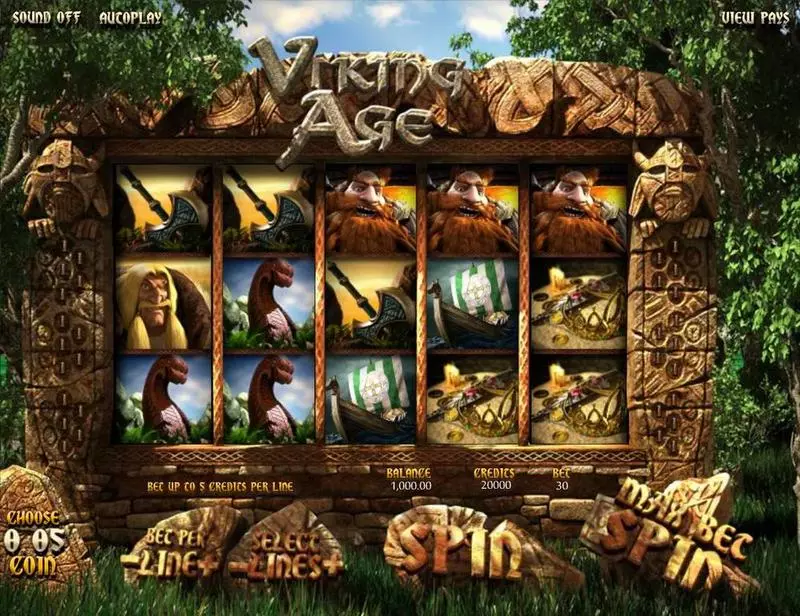 Viking Age slots Main Screen Reels