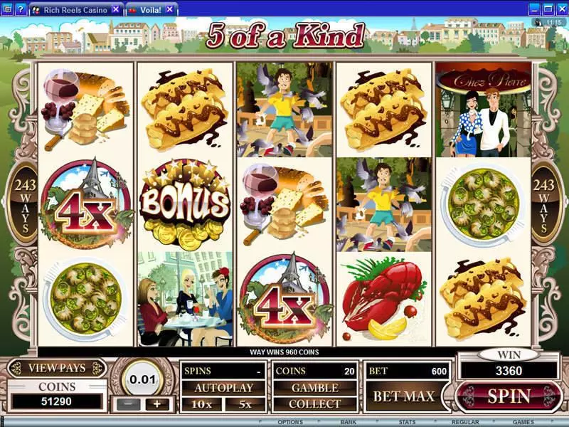 Voila slots Bonus 1