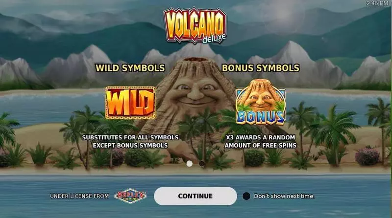 Volcano Deluxe slots Info and Rules
