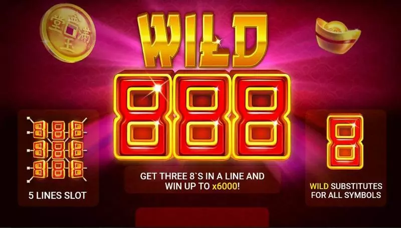 Wild 888 slots Info and Rules