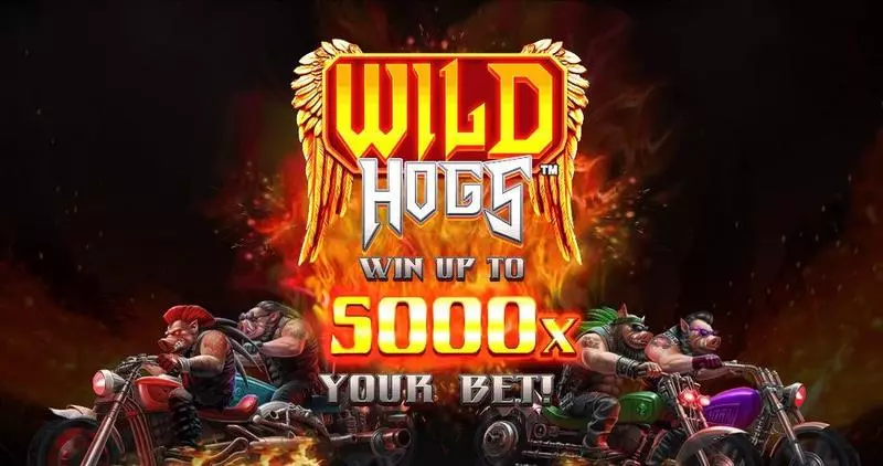 Wild Hogs slots Introduction Screen