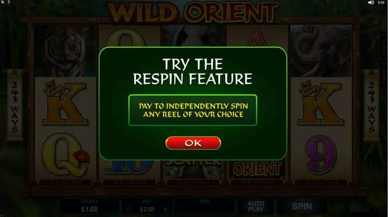 Wild Orient slots Info and Rules