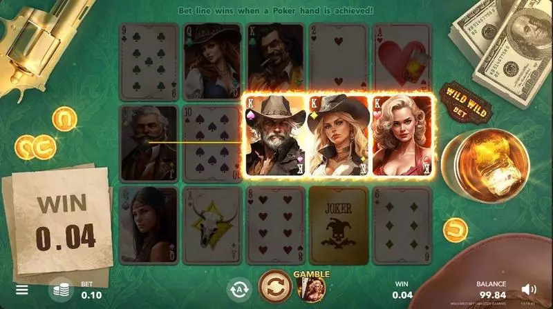 Wild Wild Bet slots Winning Screenshot