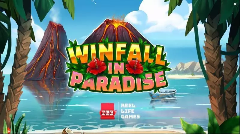Winfall in Paradise slots Introduction Screen
