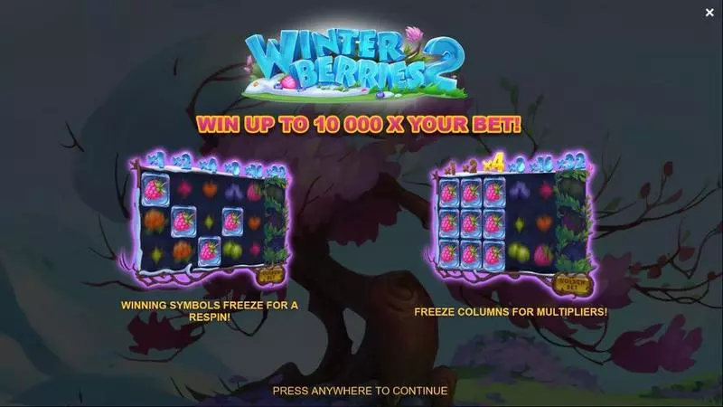 Winterberries 2  slots Info and Rules