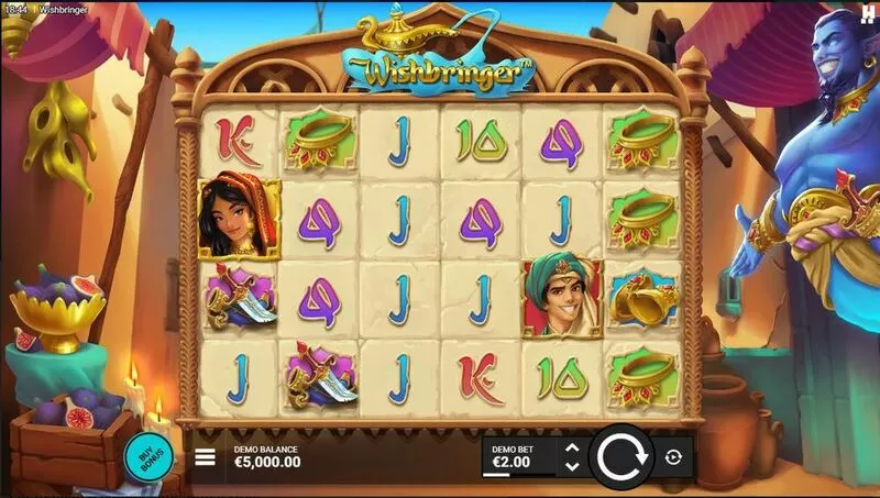 Wishbringer slots Main Screen Reels