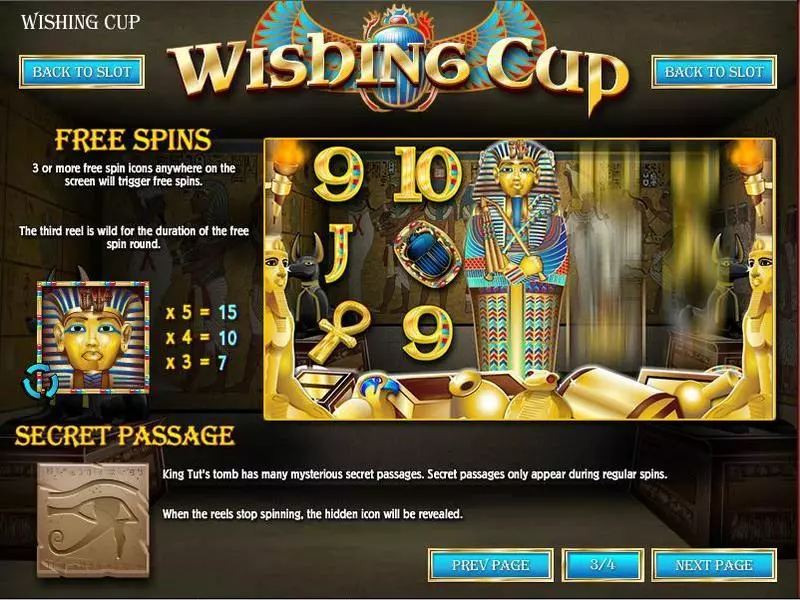 Wishing Cup slots Info and Rules
