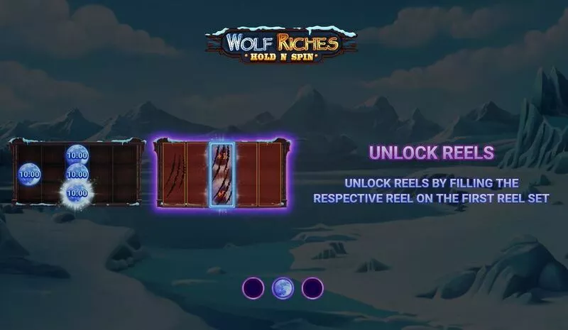 Wolf Riches - Hold N Spin slots Info and Rules