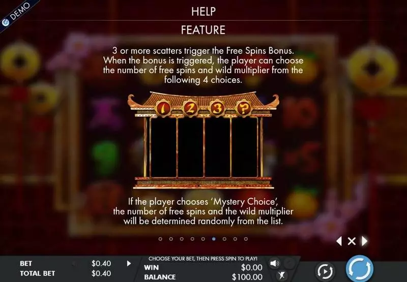 Year of the dog slots Free Spins Feature